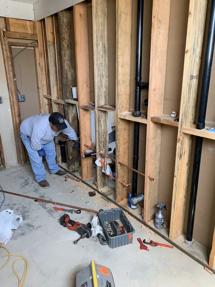 Commercial rough-in plumbing for Commercial Plumbing in Streamwood